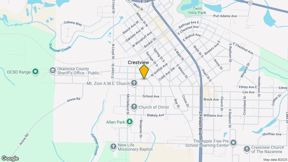 623 W Griffith Ave Mapa y Detalles de la Ubicación