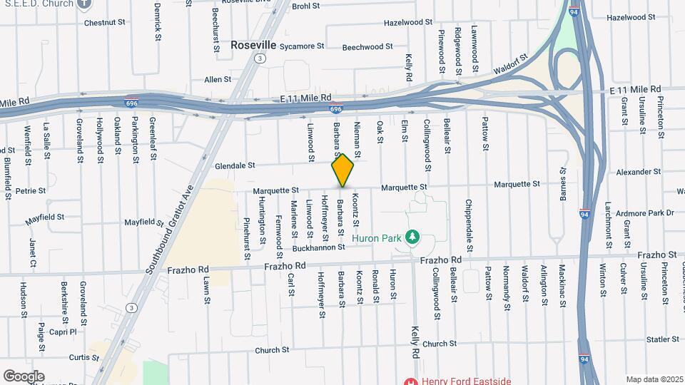 18400 Marquette St Map and Location Details