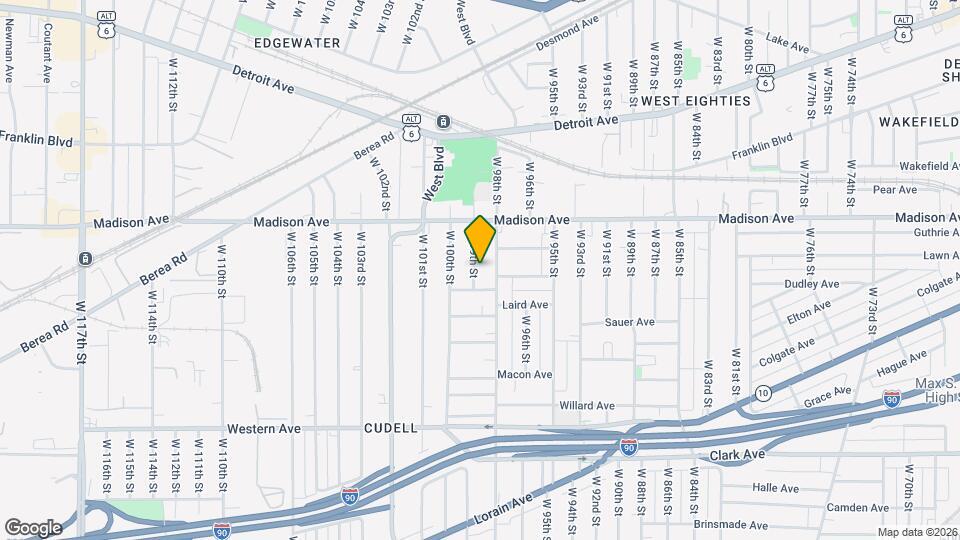 2053 W 99th St Map and Location Details