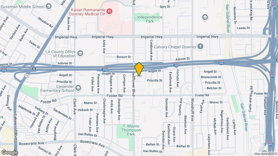 9719 Priscilla St Mapa y Detalles de la Ubicación