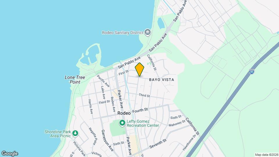 153 Vaqueros Ave Mapa y Detalles de la Ubicación