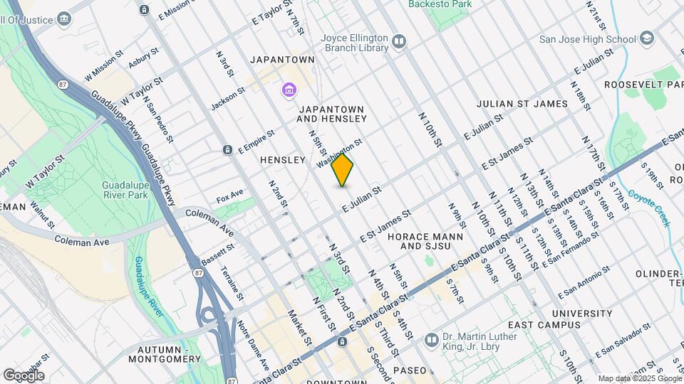 333 N 5th St Mapa y Detalles de la Ubicación
