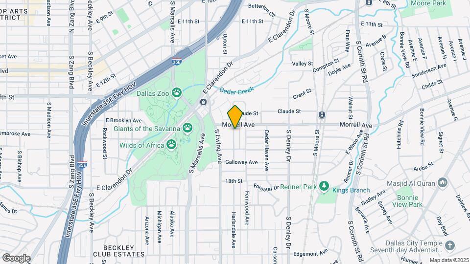 914 Harlandale Ave Map and Location Details