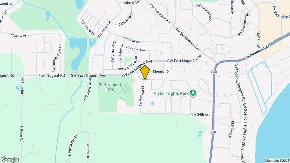 1960 SW Rosario Pl Map and Location Details