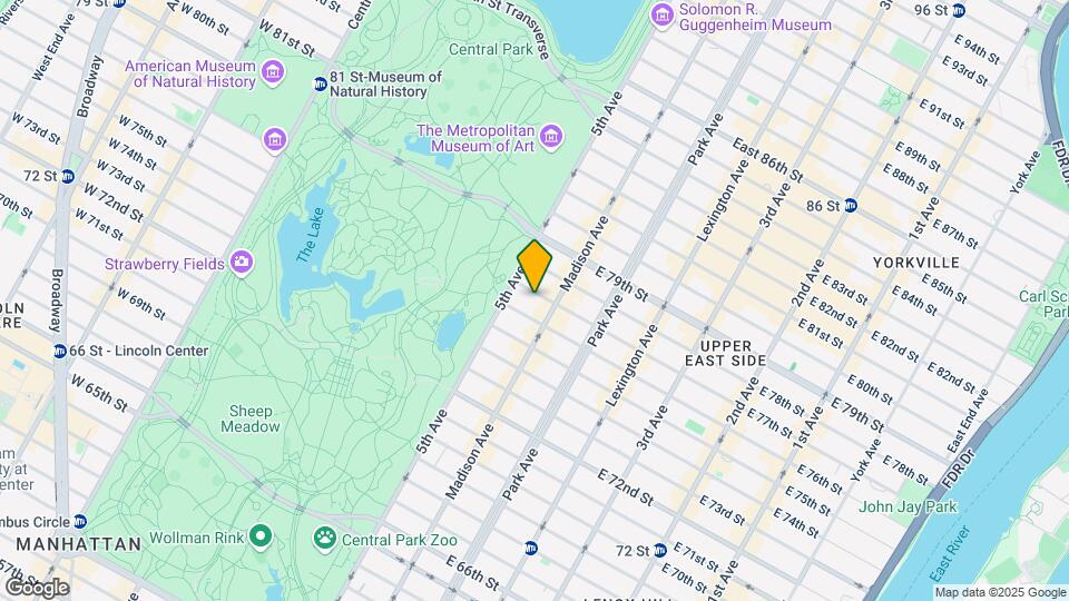 14 E 77th St Map and Location Details