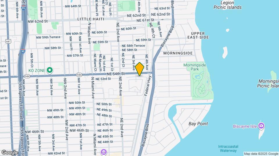 345 NE 53rd St Map and Location Details