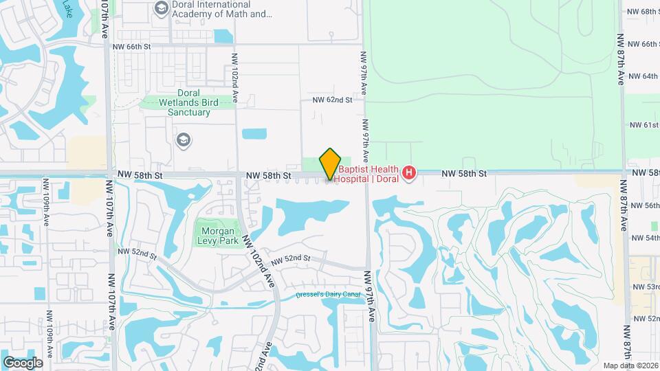 5753 NW 98th Ave Map and Location Details