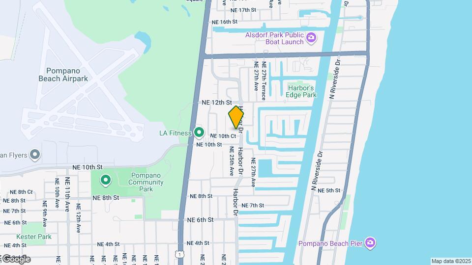 2561 NE 10th Ct Map and Location Details