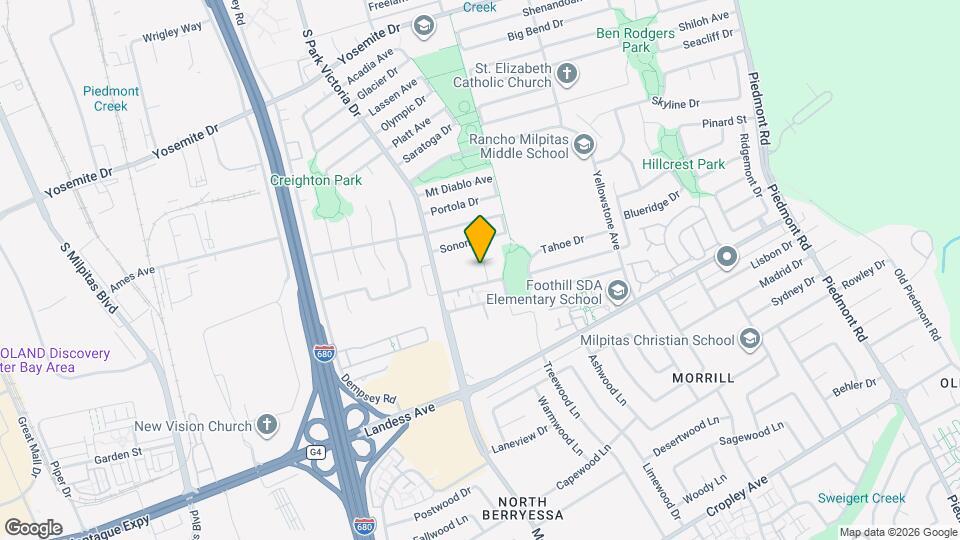 1205 Clear Lake Ct Mapa y Detalles de la Ubicación