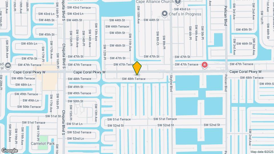 1005 SW 48th Terrace Map and Location Details