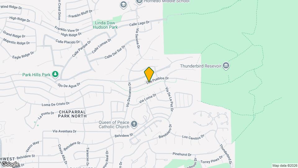 6044 Los Pueblos Dr Map and Location Details