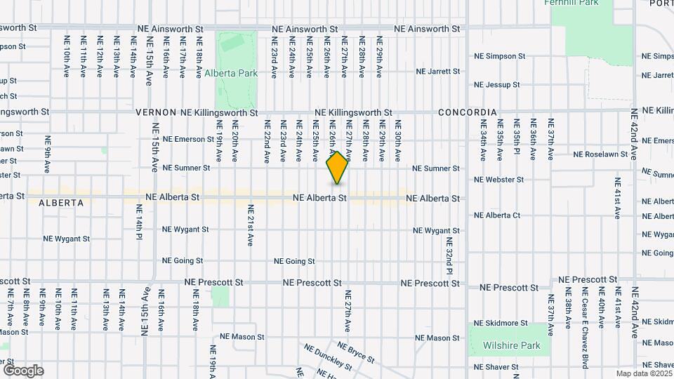 5012-5022-5022 NE 26th Ave Map and Location Details