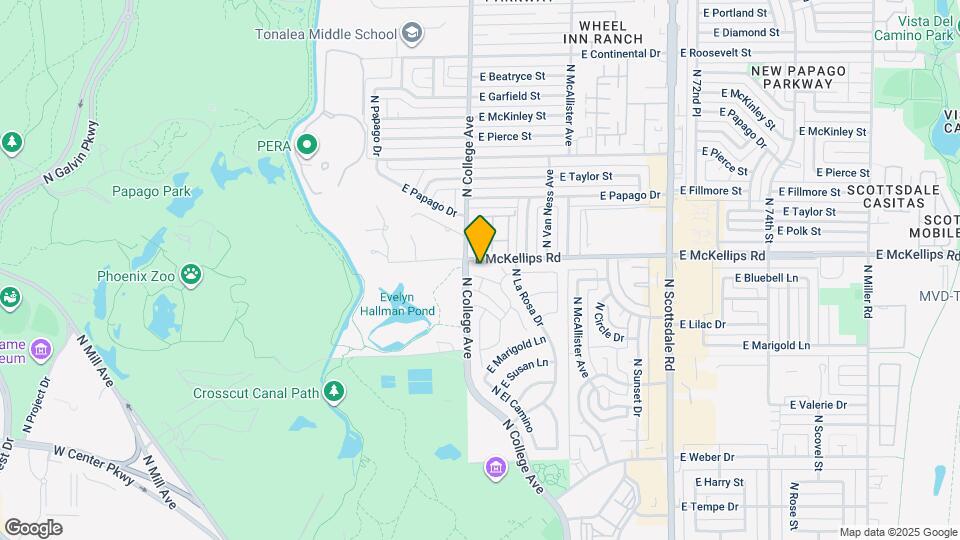 310 E Bluebell Ln Map and Location Details