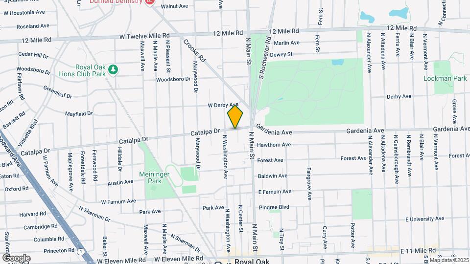 203 Catalpa Dr Map and Location Details
