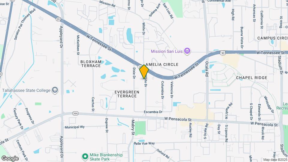 306 White Dr Map and Location Details