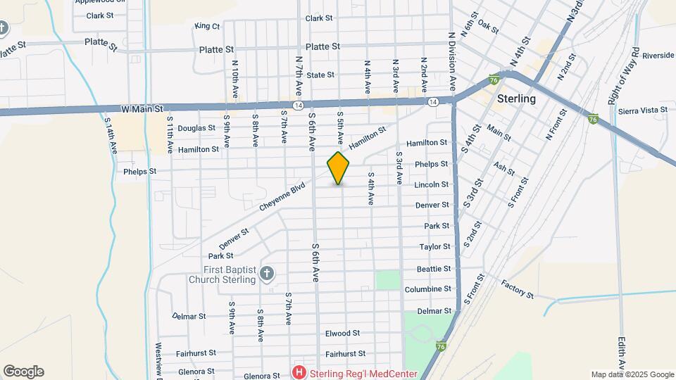 506 S 5th Ave Map and Location Details