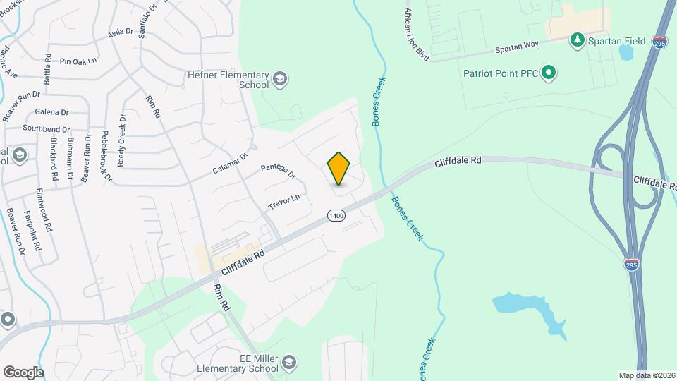 6908 Bone Creek Dr Map and Location Details