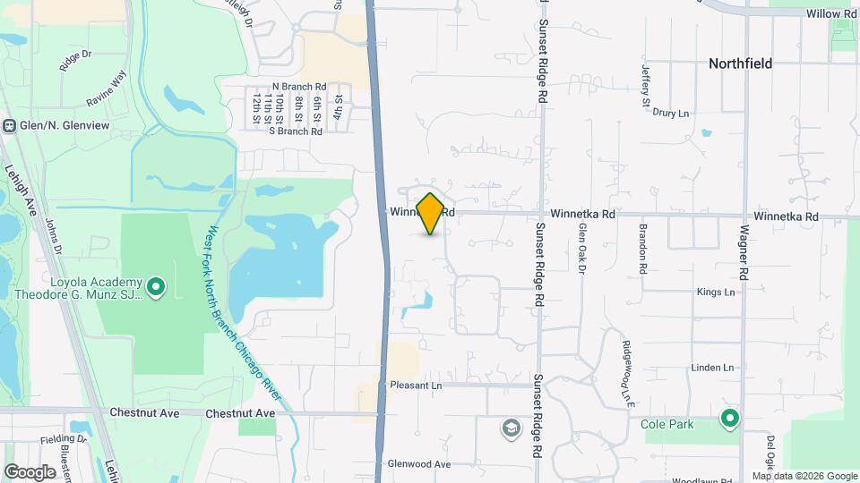 1545 Winnetka Rd Map and Location Details