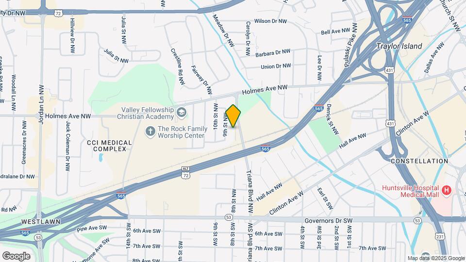 609 8th St NW Map and Location Details