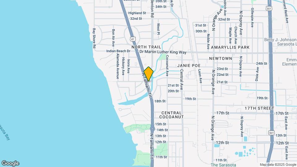 2124 N Tamiami Trail Mapa y Detalles de la Ubicación