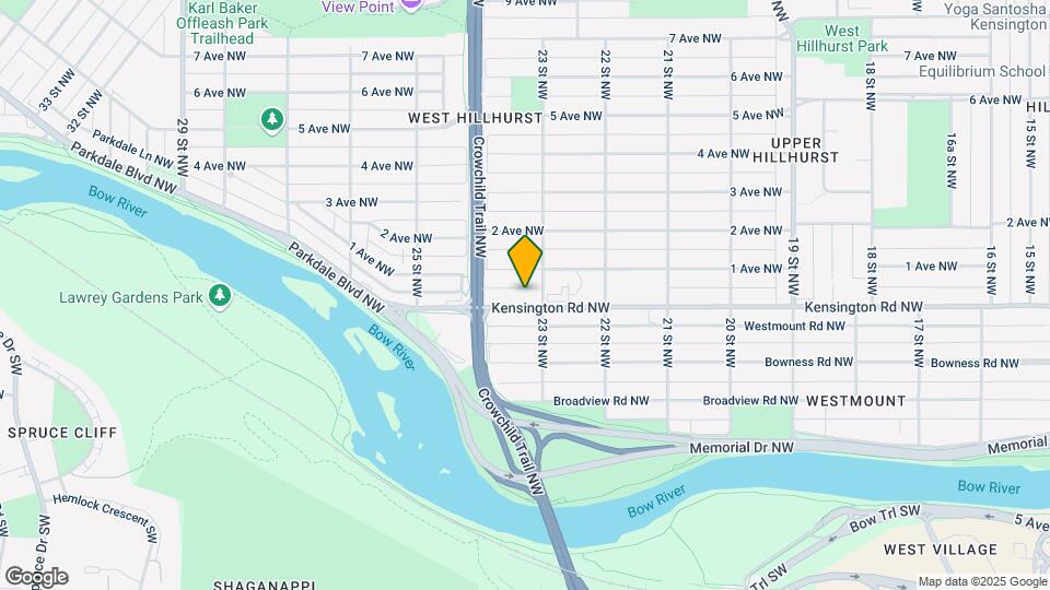 2412 Kensington Rd NW Map and Location Details