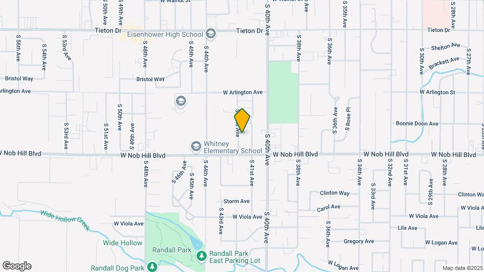 1009 S 42nd Ave Mapa y Detalles de la Ubicación