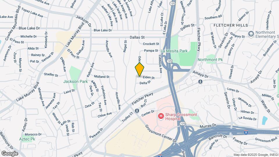 8709 Elden St Map and Location Details