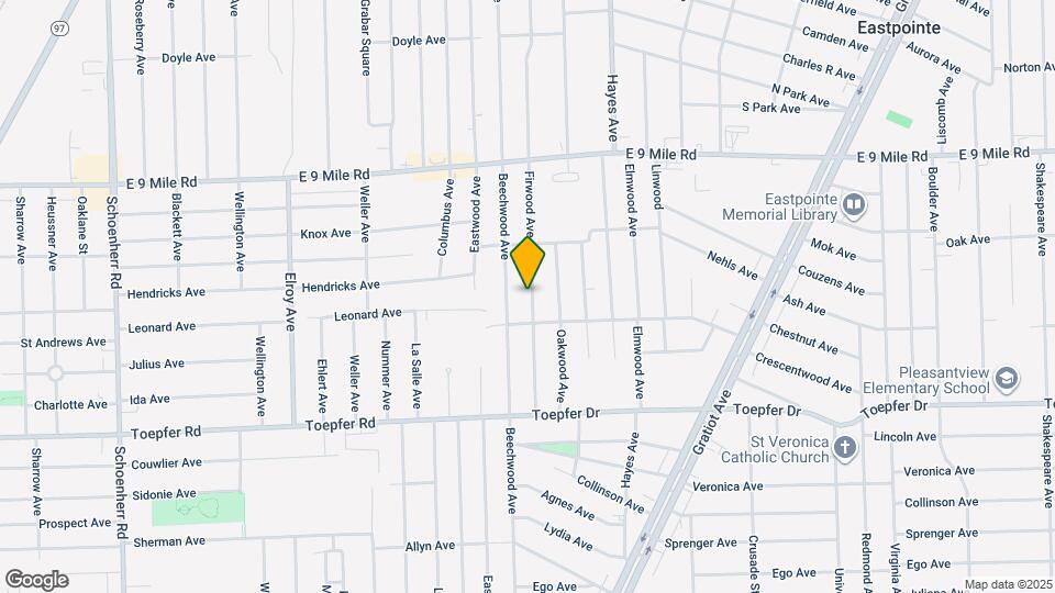 22051 Firwood Ave Map and Location Details