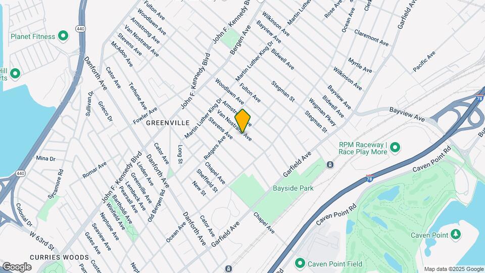 107 Van Nostrand Ave Map and Location Details