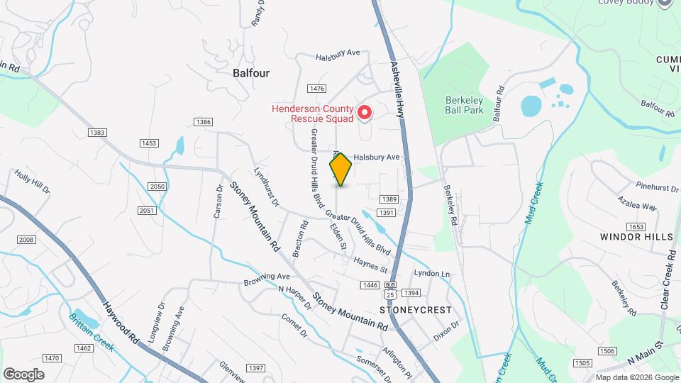 2350 Rolfe St Map and Location Details