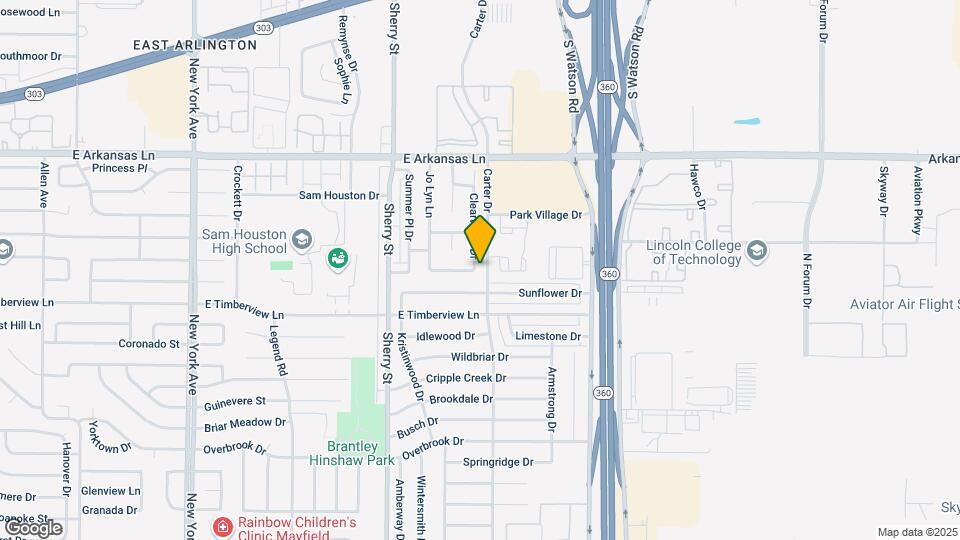 2517 Clearwood Dr Map and Location Details