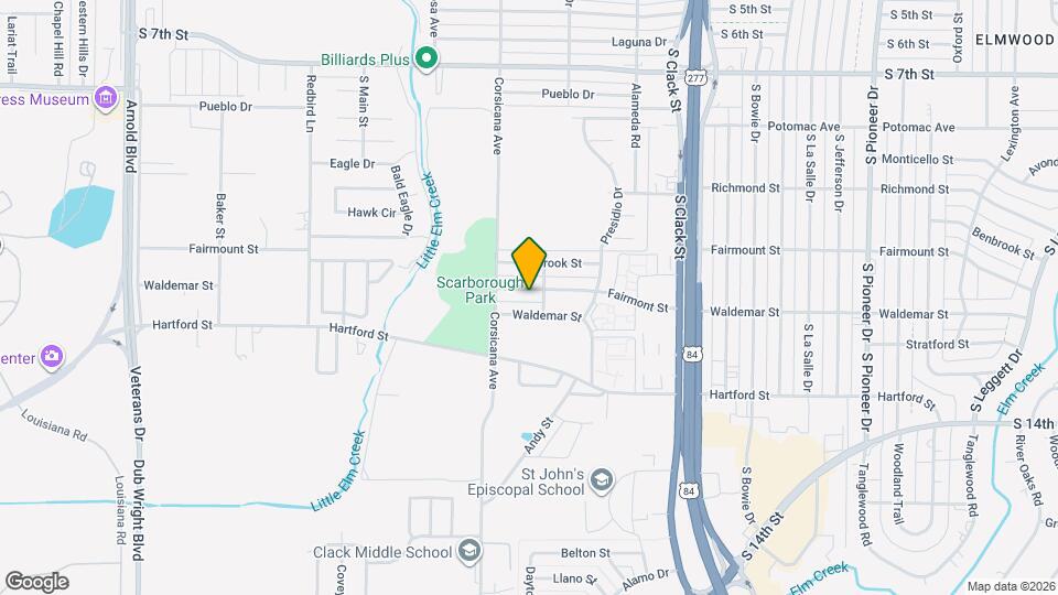 5317 Fairmont St Map and Location Details