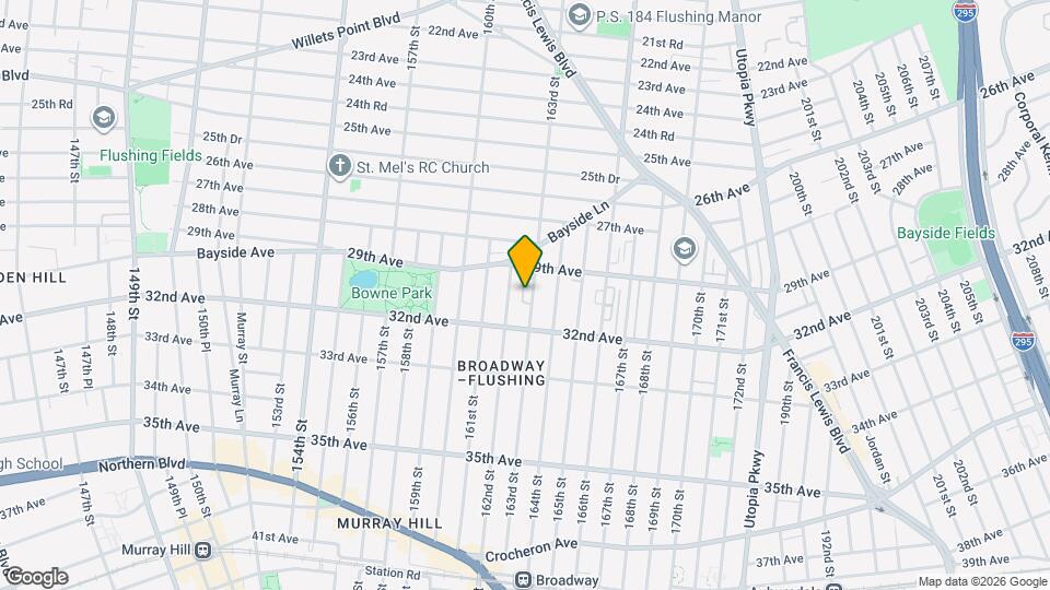 29-28 163rd St Map and Location Details