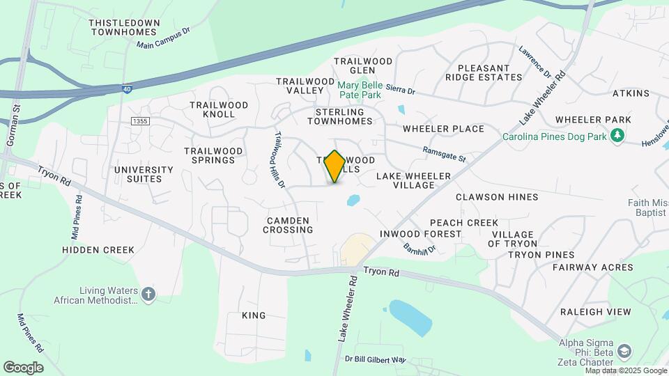 2821 Alder Ridge Ln Map and Location Details