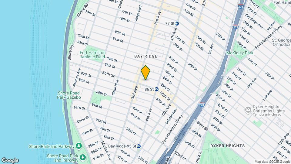333 86th St Mapa y Detalles de la Ubicación