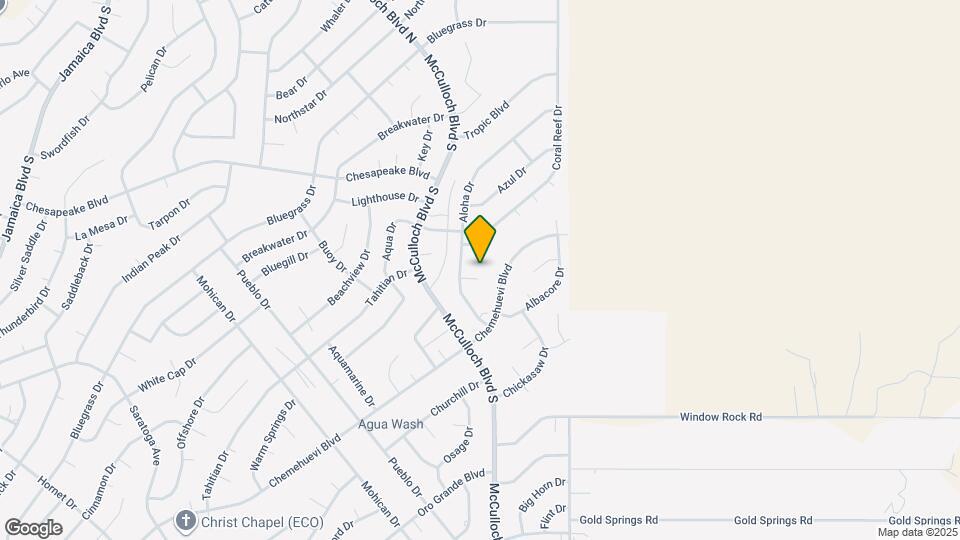 3921 Aloha Ln Map and Location Details