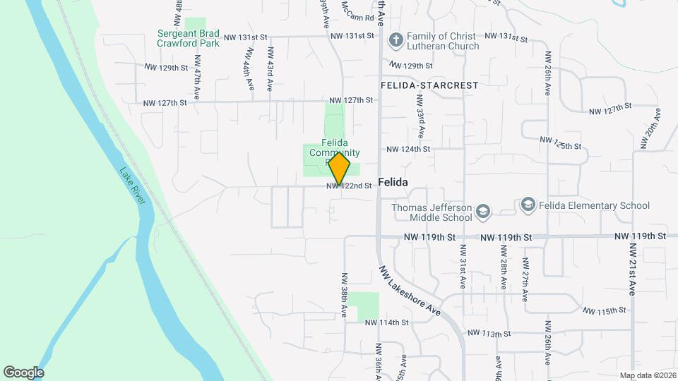 3801 NW 122nd St Map and Location Details