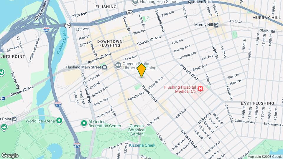 42-45-45 Kissena Blvd Map and Location Details