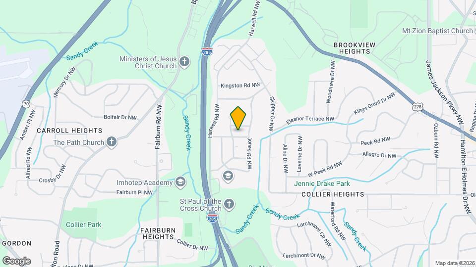 3227 Hobart Dr NW Map and Location Details