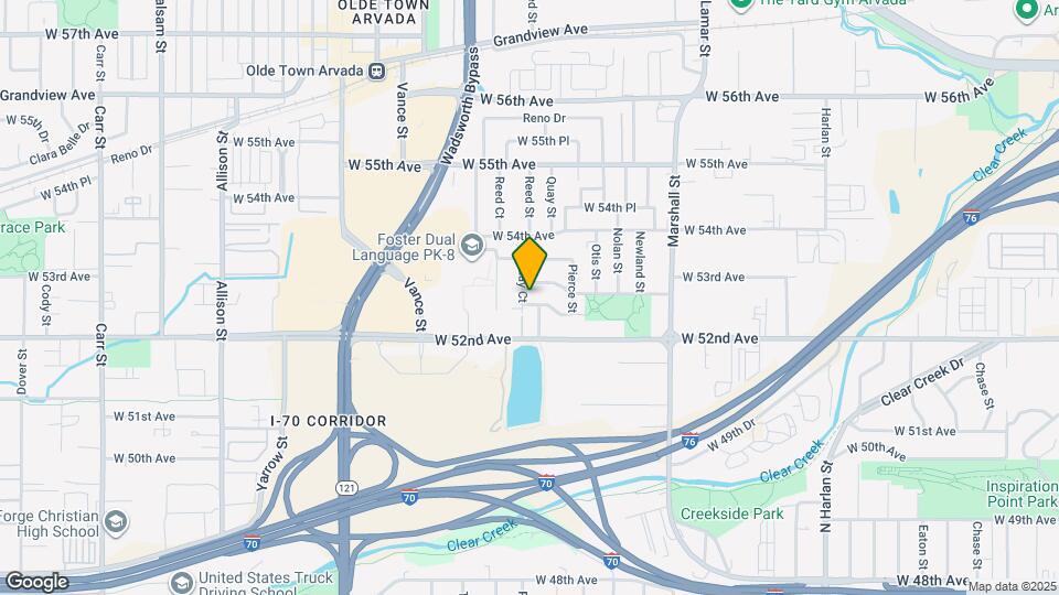 6933 W 52nd Pl Map and Location Details