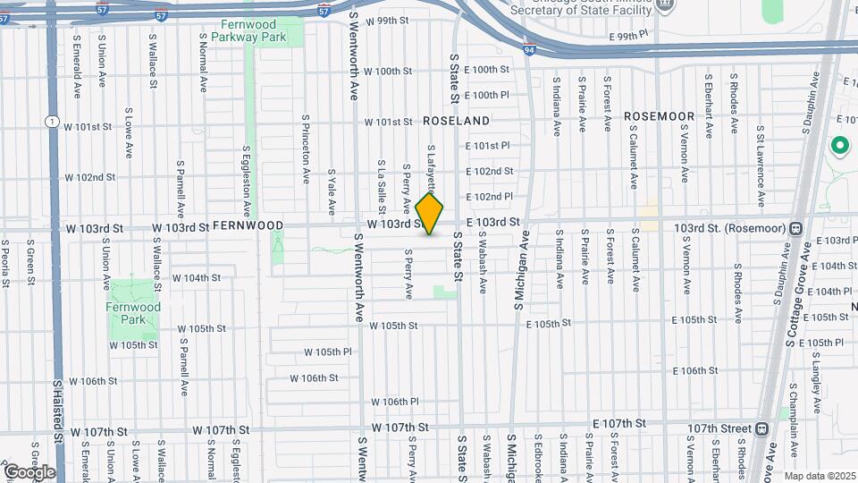 36 W 103rd Pl Map and Location Details