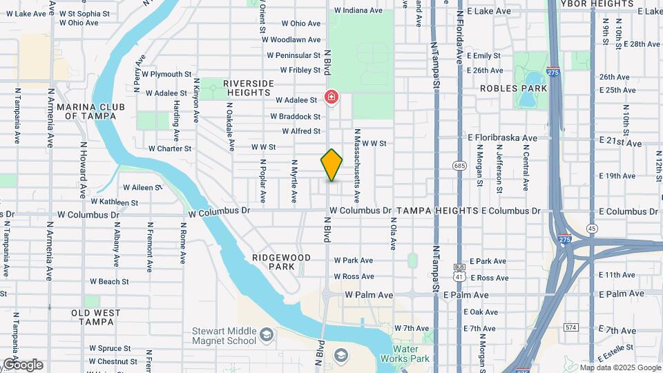 2705 N Blvd Map and Location Details