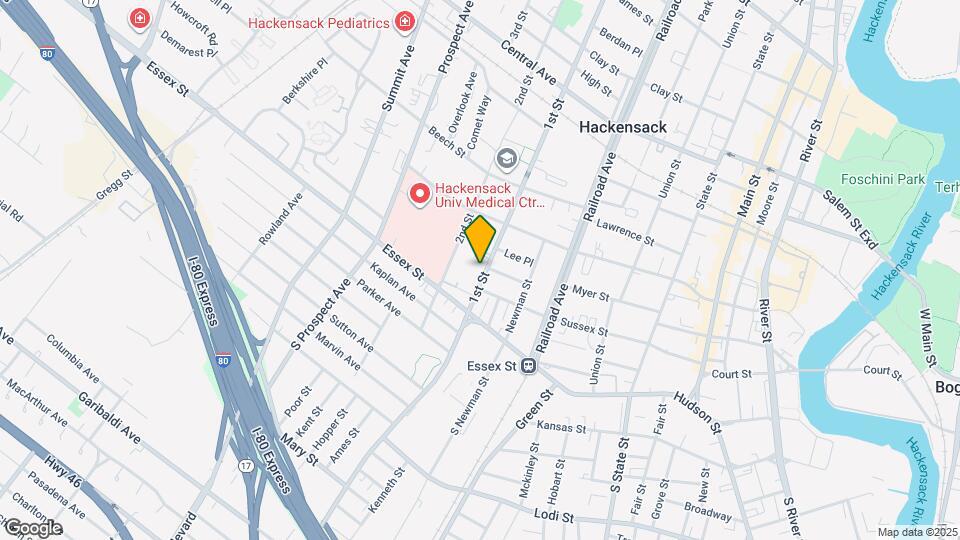 39-45 1st St Mapa y Detalles de la Ubicación