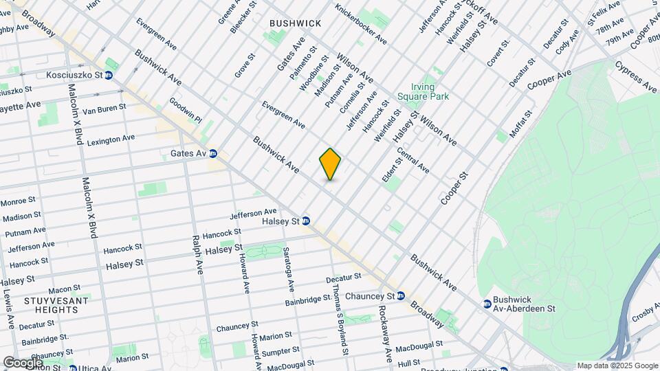 1225 Bushwick Ave Map and Location Details