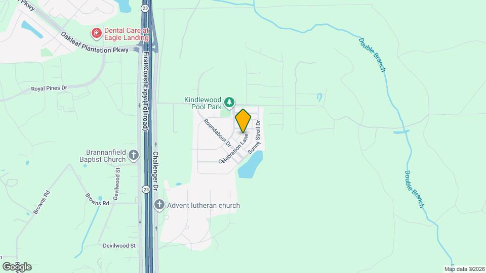 740 Celebration Lane Map and Location Details