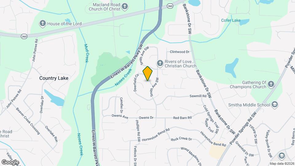 2690 Deerfield Cir Map and Location Details