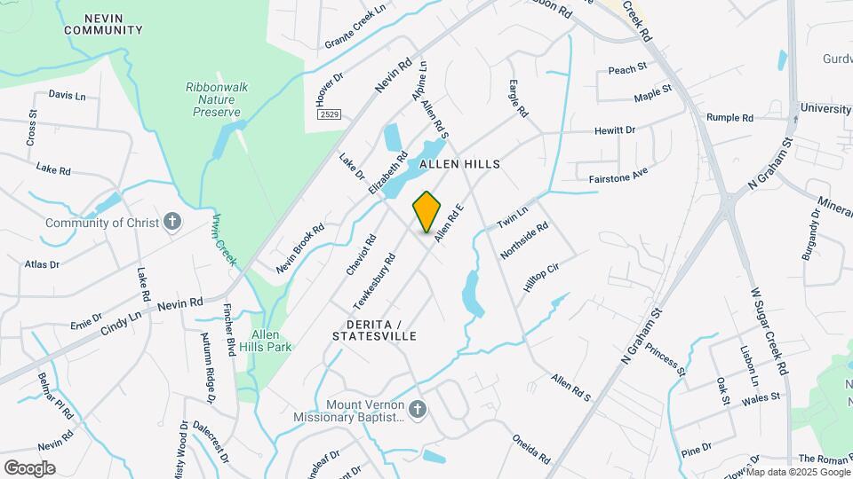 5201 Allen Rd E Map and Location Details