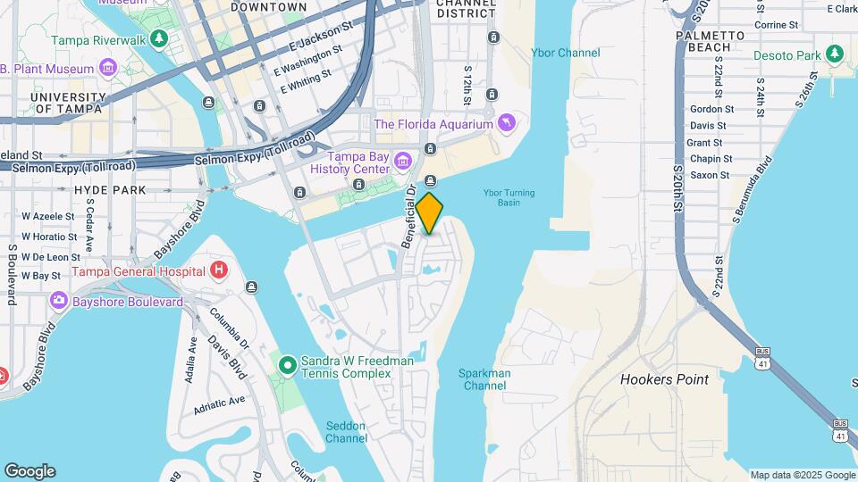 740 Mainsail Dr Map and Location Details