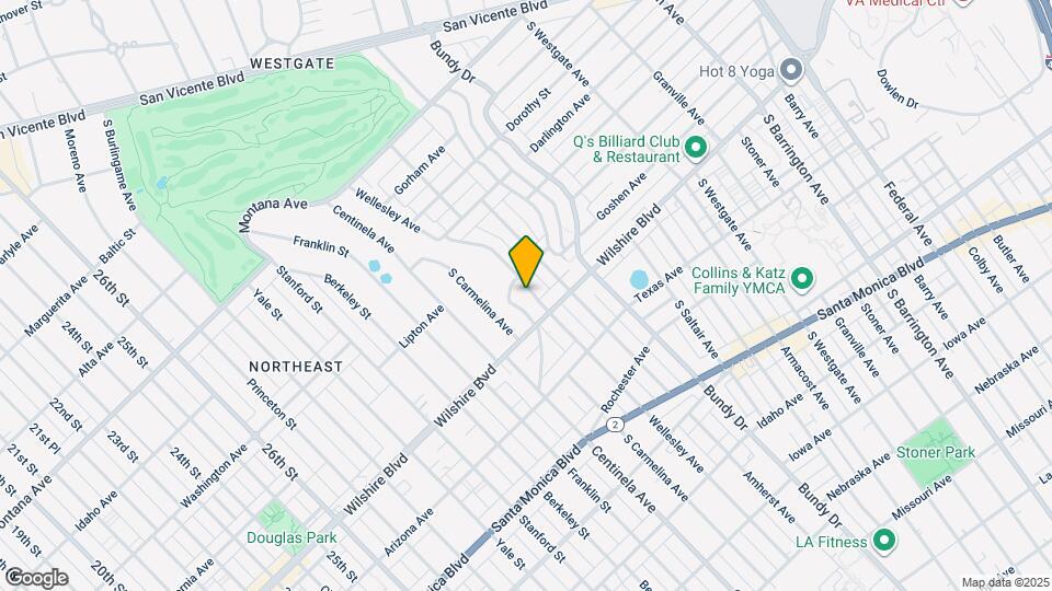 1169 Wellesley Ave Map and Location Details