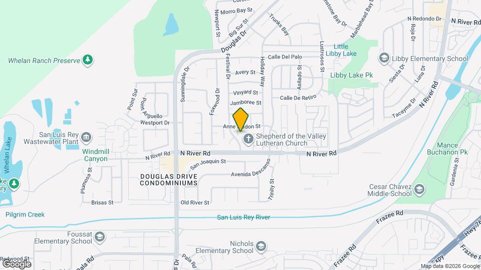 4459 Anne Sladon St Map and Location Details